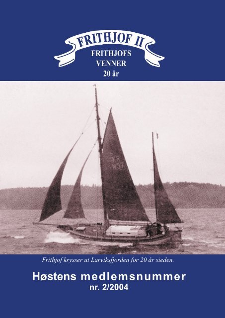 Blad nr. 2 - Losskøyta Frithjof II