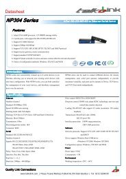 NP304 Series 4-Port RS-232/485/422 to Ethernet Serial ... - Telkolink