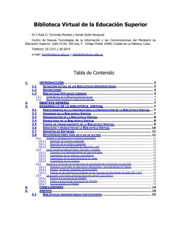 el documento (formato PDF) - Biblioteca Virtual de las Ciencias en ...