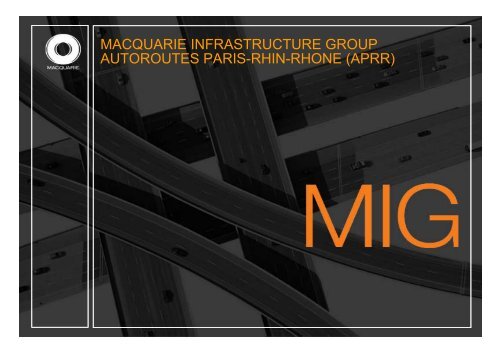 Aprr Macquarie Bank
