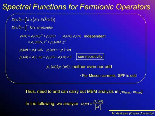 Baryonic Spectral Functions at Finite Temperature - Physics