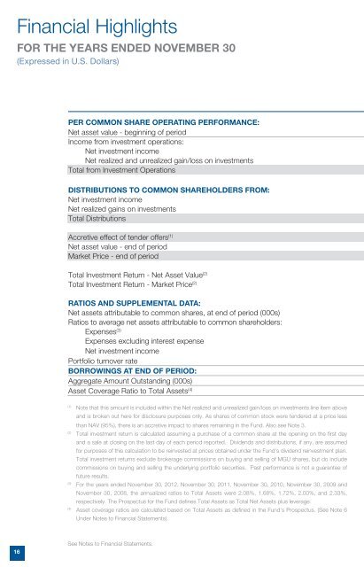 macquarie global infrastructure total return fund annual report 2012