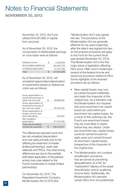 macquarie global infrastructure total return fund annual report 2012