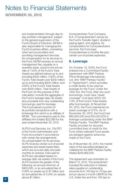 macquarie global infrastructure total return fund annual report 2012