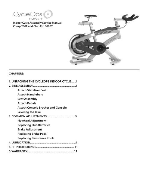 cycleops comp 200e