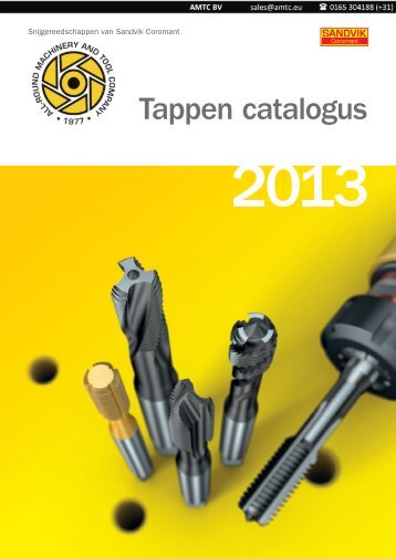 Tappen catalogus 2013 - Sandvik Coromant