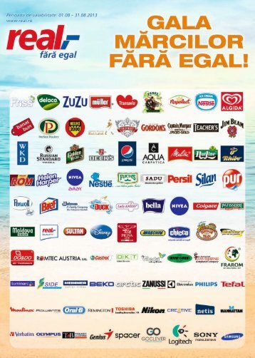 Catalog real,- Hypermarket Gala Marcilor 1 - 31 August ... - Promotii