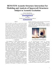 BEM-FEM Acoustic-Structure Interaction For Modeling and Analysis ...