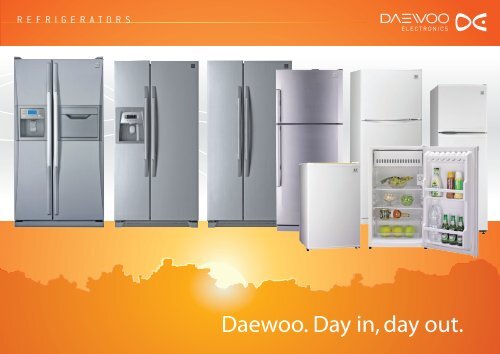 Daewoo. Day in, day out.