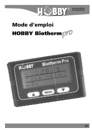 Mode d'emploi HOBBY Biotherm pro - Reptilica