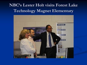 NBC at Forest Lake - Richland School District Two!