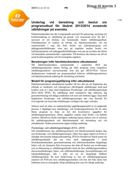 Bilagor (pdf 1,8 MB) - Mälardalens högskola