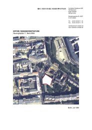 EXPOSÉ / BEBAUBARKEITSSTUDIE Hausvogteiplatz 11 Berlin-Mitte