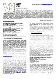 VS-Info 3/2013 - Verband deutscher Schriftsteller - Landesverband ...