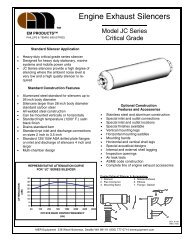 EM Products Silencer Catalog - MER Equipment