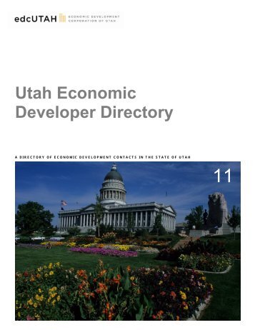 Utah Economic Developer Directory - Economic Development ...