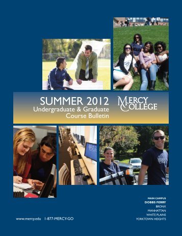 SUMMER 2012 - Mercy College