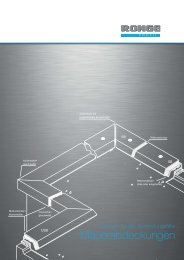 Mauerabdeckungen - Ronge Profil GmbH & Co. KG