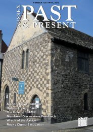 April 2012 (issue 126) - The Sussex Archaeological Society
