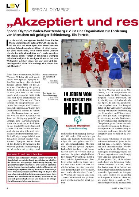 Ausgabe BSB Nord – 05 - Badischer Sportbund Nord eV