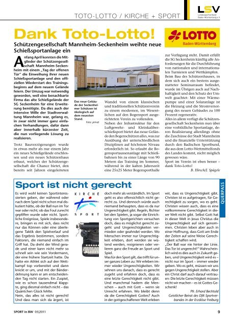 Ausgabe BSB Nord – 05 - Badischer Sportbund Nord eV