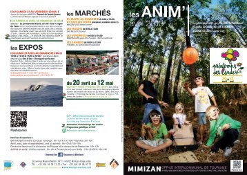 flyer Avril 2013.indd - Office intercommunal de Tourisme de Mimizan