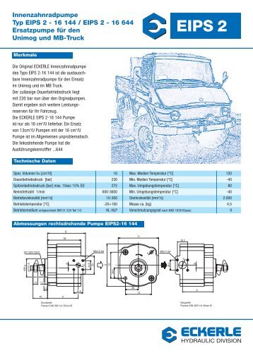 16 144 / EIPS 2 - Eckerle Industrie-Elektronik Gmbh