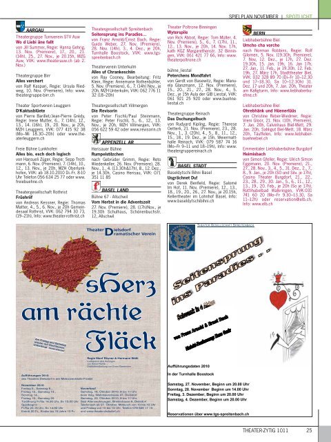 Ausgabe 1011.pdf - Theater-Zytig