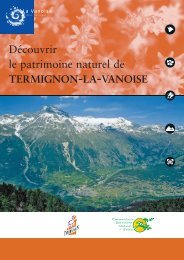 Couverture Termignon - Parc national de la Vanoise