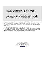 I took BR-6258n nano router for travel. How can I set it ... - Edimax USA