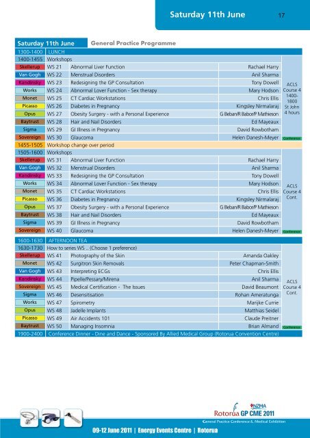 DOWNLOAD GP CME 2010 PROCEEDINGS BOOKLET (18mb PDF)