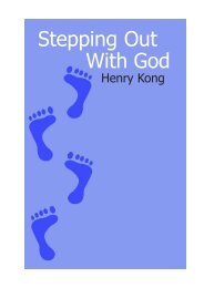 Stepping Out With God - Pasir Panjang Church of Christ Singapore