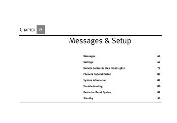 Toshiba DVD Recorder - Messages & Setup - TiVo