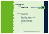 Qualitätsmanagement - Kooperation statt Konkurrenz
