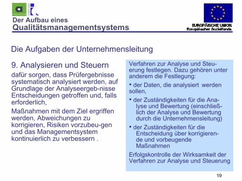 Qualitätsmanagement - Kooperation statt Konkurrenz