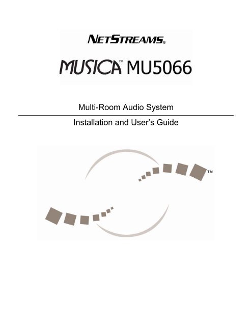 Mu5066 Musica Manual Clearone