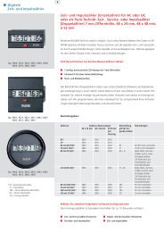 Zeit- und Impulszähler (Einzelzähler) für AC oder DC oder ... - Bauser