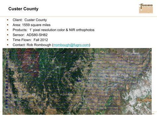 2012 Black Hills Area Mapping Efforts