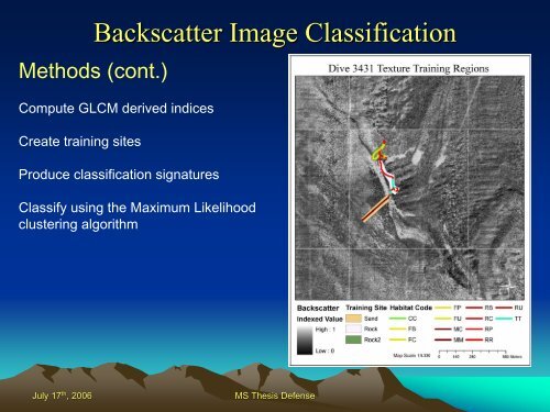 A Comparison of Seafloor Classification Methods Through the Use ...