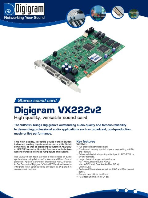 DIGIGRAM WAVE WINDOWS 7 64BIT DRIVER DOWNLOAD DIGIGRAM WAVE DRIVERS FOR WINDOWS DOWNLOAD