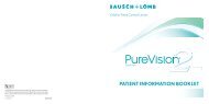 Visibility Tinted Contact Lenses - Bausch + Lomb