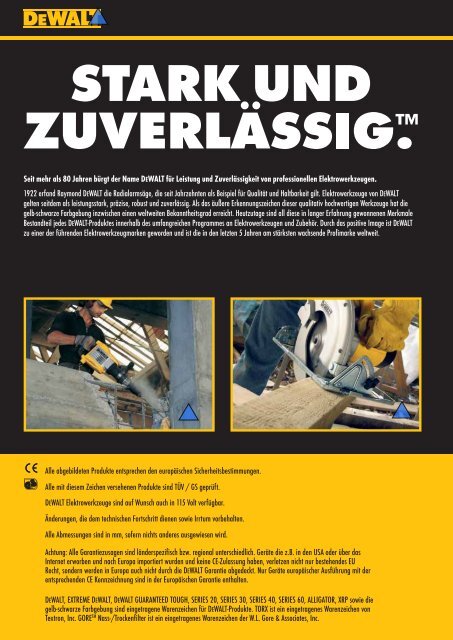 DeWalt-Katalog - BauKreis GmbH & Co. KG