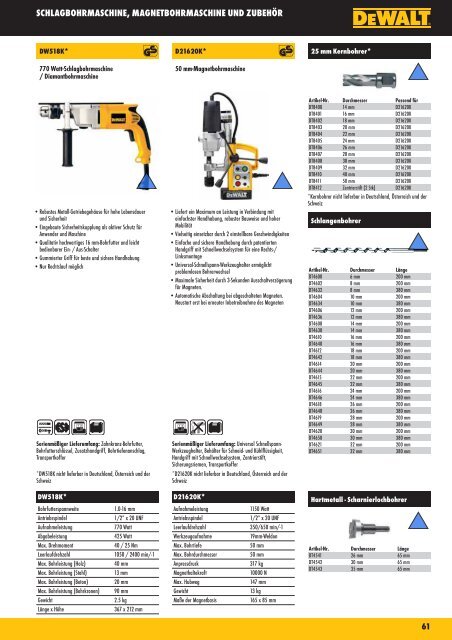 DeWalt-Katalog - BauKreis GmbH & Co. KG