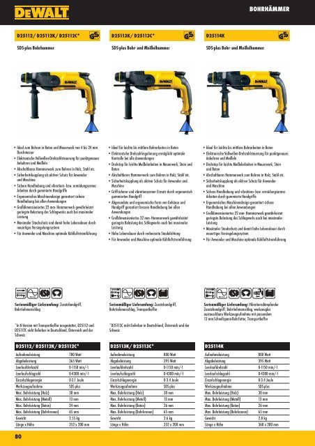 DeWalt-Katalog - BauKreis GmbH & Co. KG