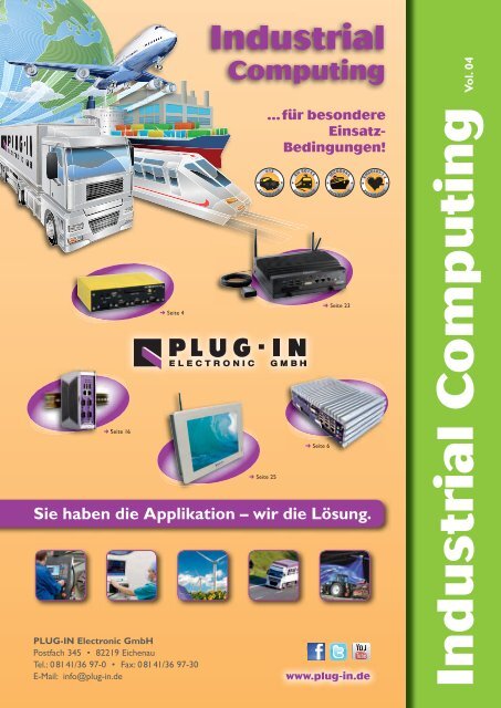 Industrial Computing - PLUG-IN Electronic GmbH