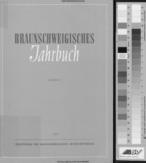 Braunschweigisches Jahrbuch 67.1986 - Digitale Bibliothek ...