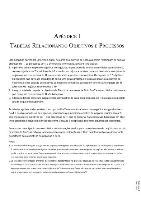 VersÃ£o em PortuguÃªs COBIT 4.1 TraduÃ§Ã£o pelo ISACA - Trainning