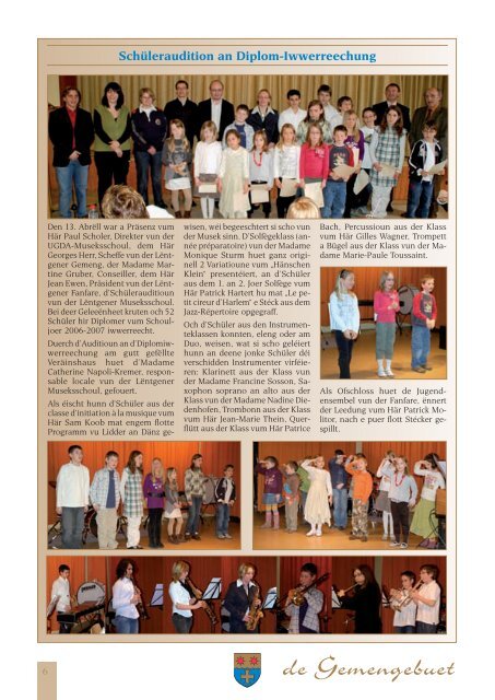 Nr. 9 – Juli 2008 - Lintgen