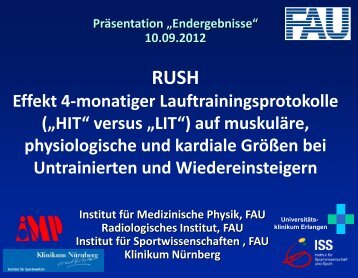 Download PDF: Abschlussergebnisse RUSH - OFZ Uni Erlangen