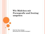 Wie Mädchen mit Pornografie und Sexting umgehen - Netzwerk ...